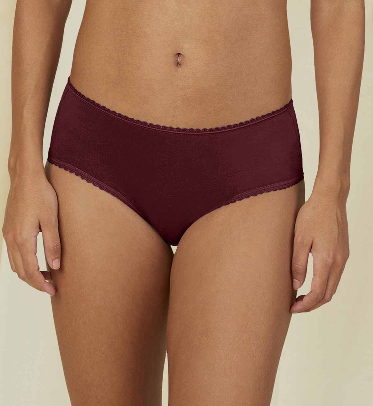 Cotton Lace Trim Hipster - Image 5