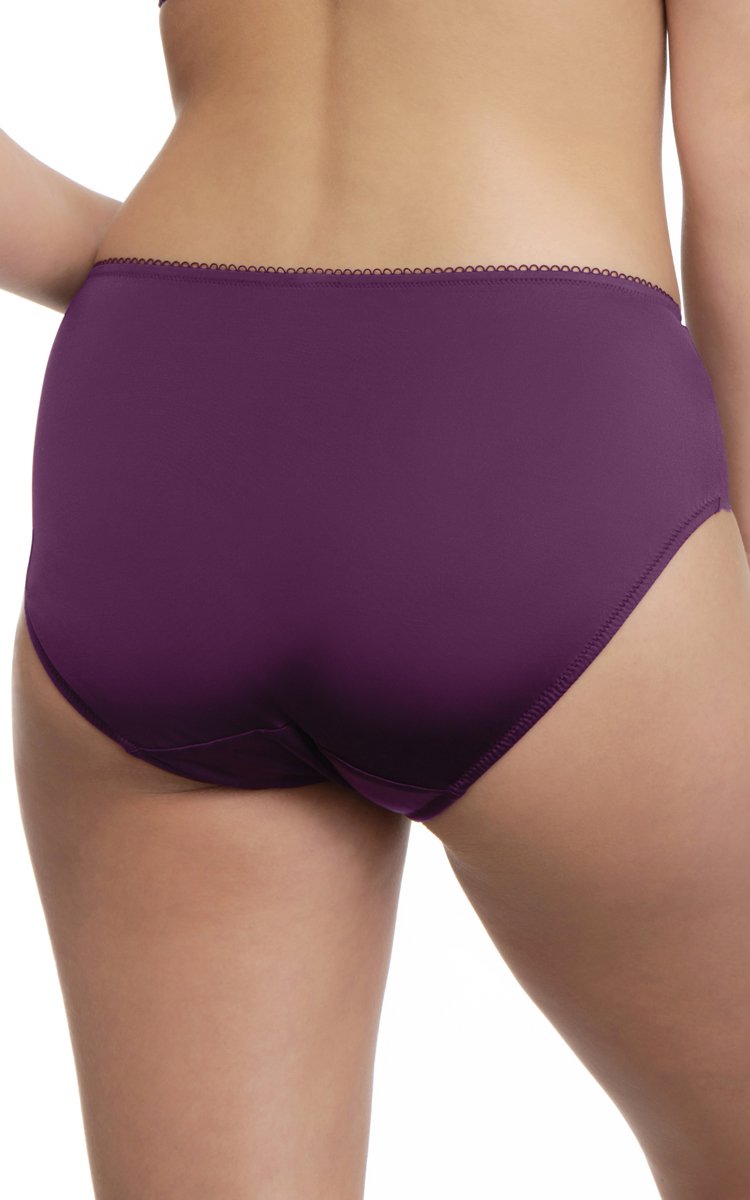 Ultimo Vintage Floral Low Rise Hipster - Grape - Image 3