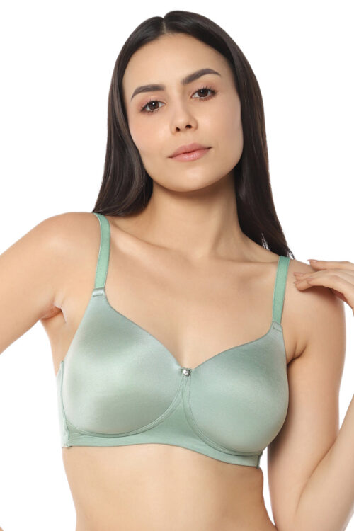 Cloudsoft Padded & Non-Wired Bra - Pastel Green