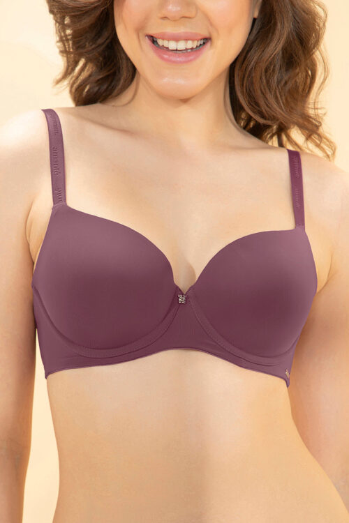 Effortless Bliss Padded Wired Bra - Tulipwood