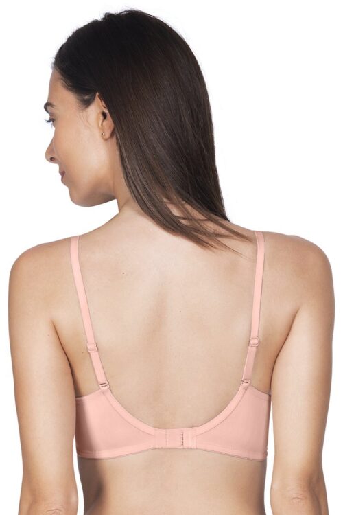 Smooth Charm Padded Non-Wired T-Shirt Bra - Impatiens Pink