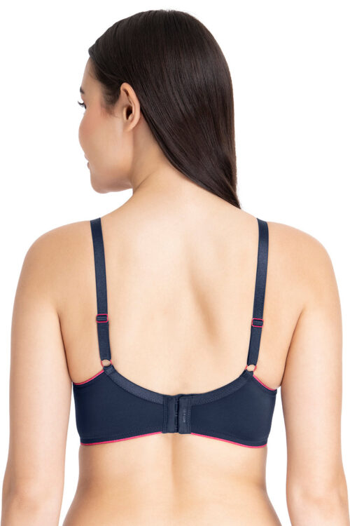Casual Chic Solid Padded Non-Wired T-Shirt Bra