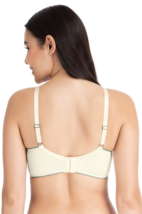 Casual Chic Solid Padded Non-Wired T-Shirt Bra